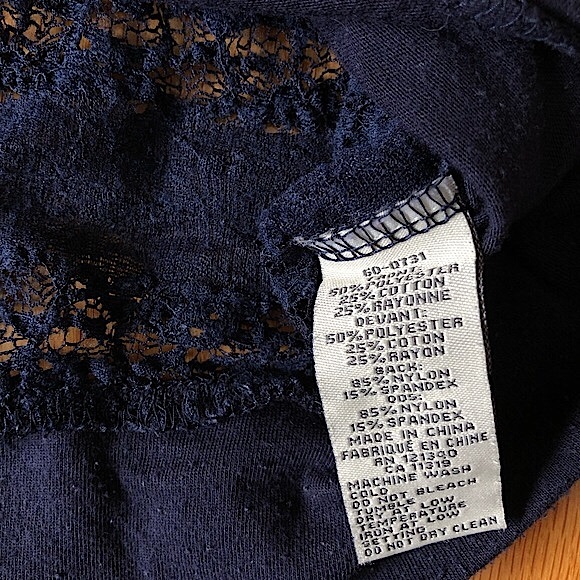 Garage Lace Back Long Sleeve Top - Picture 4 of 9